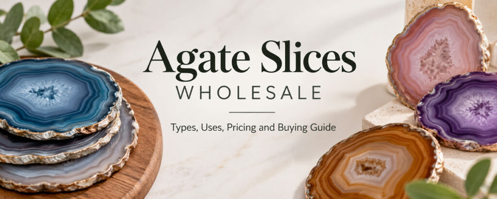 Agate Slices Wholesale