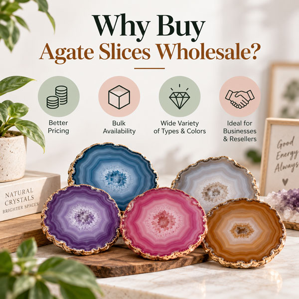 Why Buy Agate Slices Wholesale